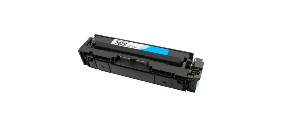 Cartouche laser HP CF501X (202X) haute capacité compatible cyan
